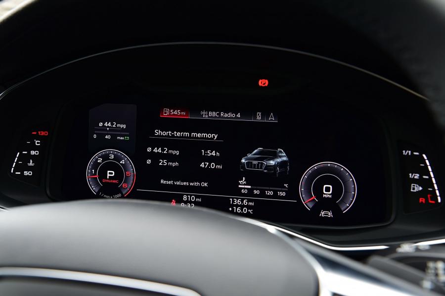 Панель приборов Audi A6 45 TDI Allroad Quattro (C8) 2019 года  (UK) (фото 17 из 19)